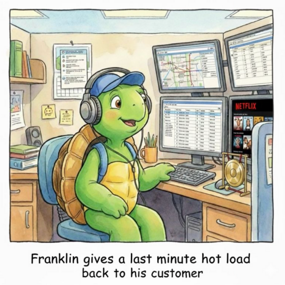 Franklin Gives a Last Minute